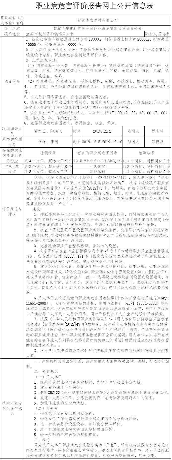 宜賓協安建材有限公司職業病危害現狀評價.jpg