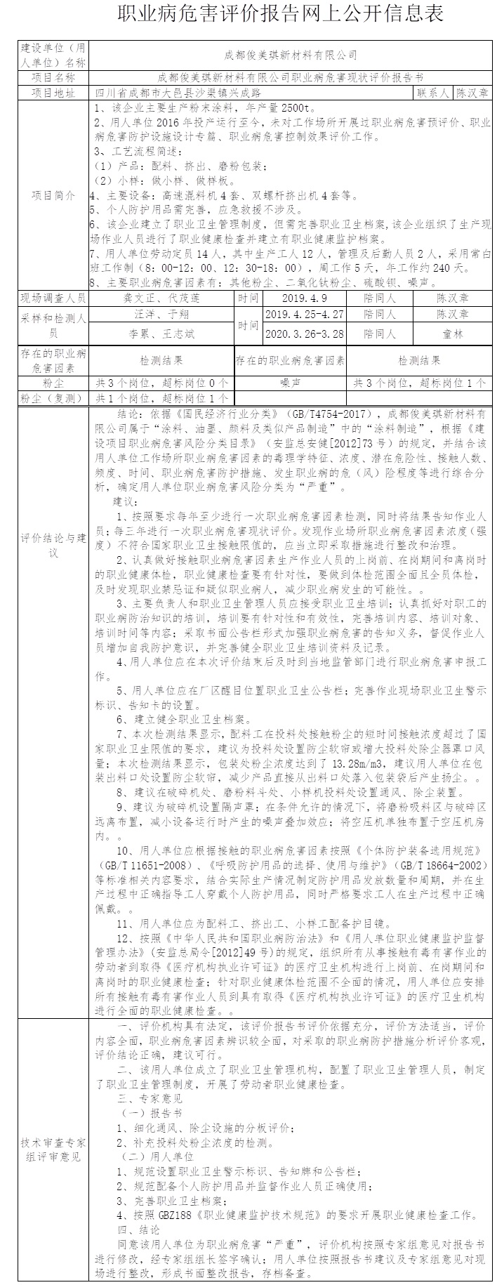 成都俊美琪新材料有限公司職業(yè)病危害現(xiàn)狀評價.jpg