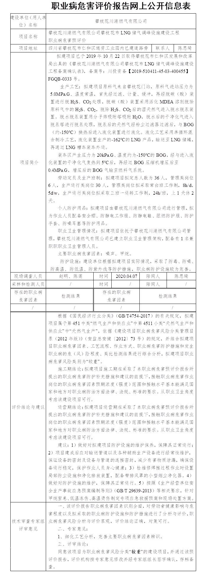 攀枝花川港燃氣有限公司攀枝花市LNG儲氣調峰設施建設工程職業病危害預評價.jpg