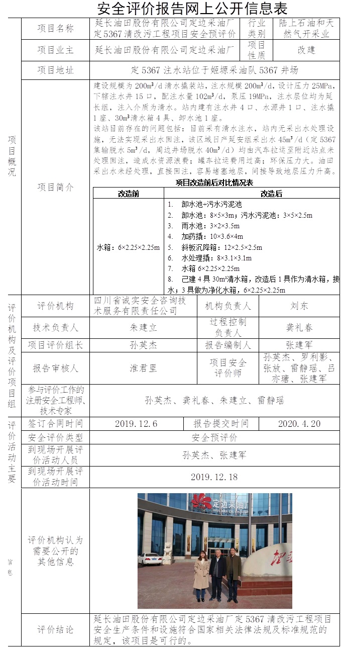 延長油田股份有限公司定邊采油廠定5367清改污工程項目安全預評價.jpg