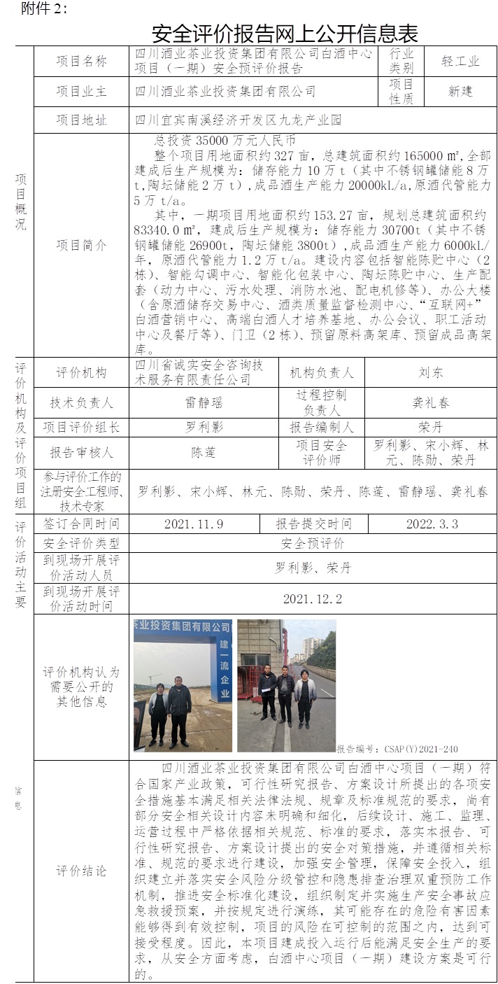 四川酒業茶業投資集團有限公司白酒中心項目（一期）安全預評價.jpg
