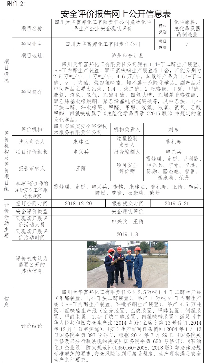 四川天華富邦化工有限責(zé)任公司危險化學(xué)品生產(chǎn)企業(yè)安全現(xiàn)狀評價.jpg