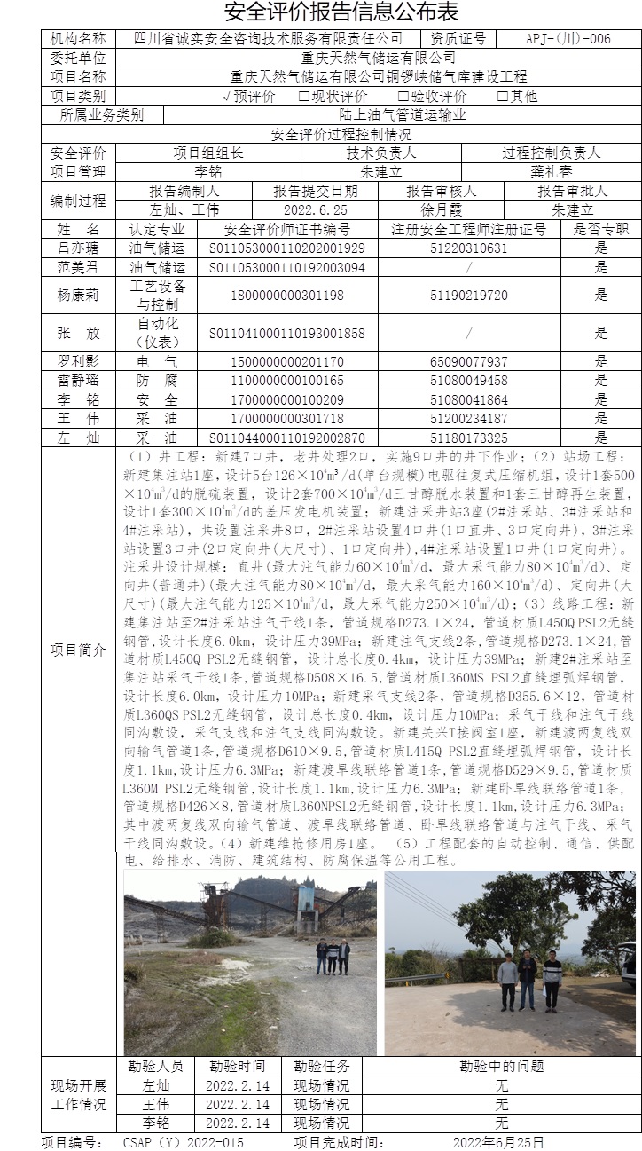 重慶天然氣儲運有限公司銅鑼峽儲氣庫建設工程預評價.jpg