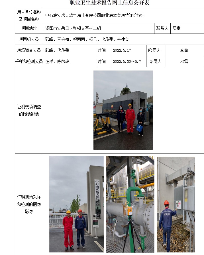 中石油安岳天然氣凈化有限公司職業病危害現狀評價.jpg