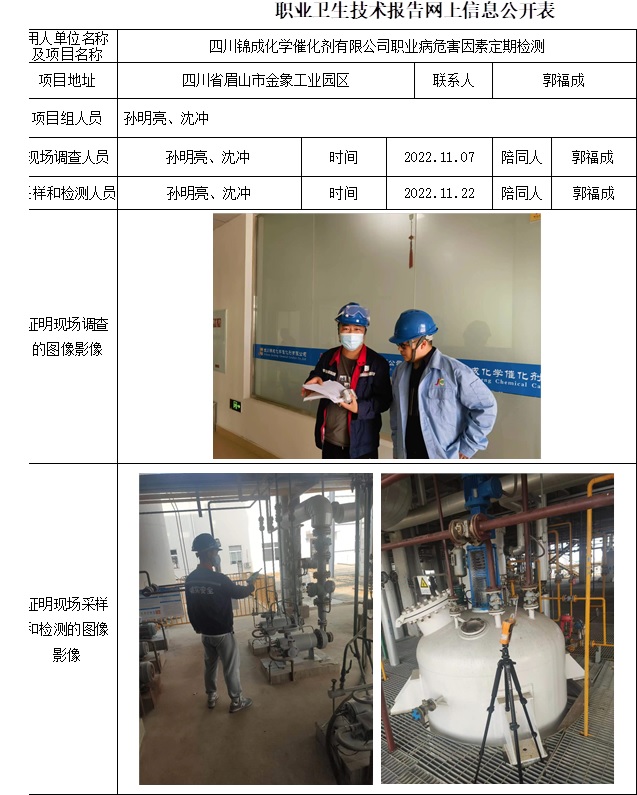 四川錦成化學催化劑有限公司職業病危害因素定期檢測.jpg