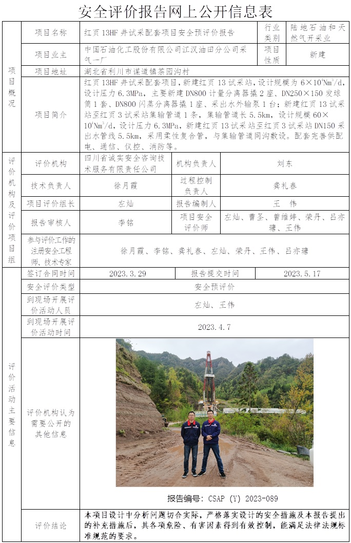 CSAP（Y）2023-089 紅頁(yè)13HF井試采配套項(xiàng)目安全預(yù)評(píng)價(jià)報(bào)告.jpg