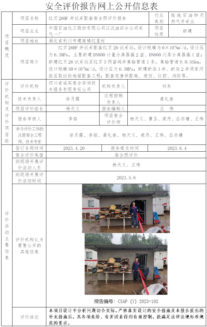 CSAP（Y）2023-102 紅頁26HF井試采配套安全預評價報告.jpg