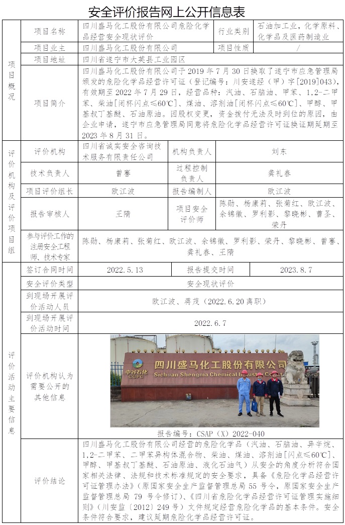 CSAP（X）2022-040  四川盛馬化工股份有限公司危險化學品經營安全現狀評價.jpg