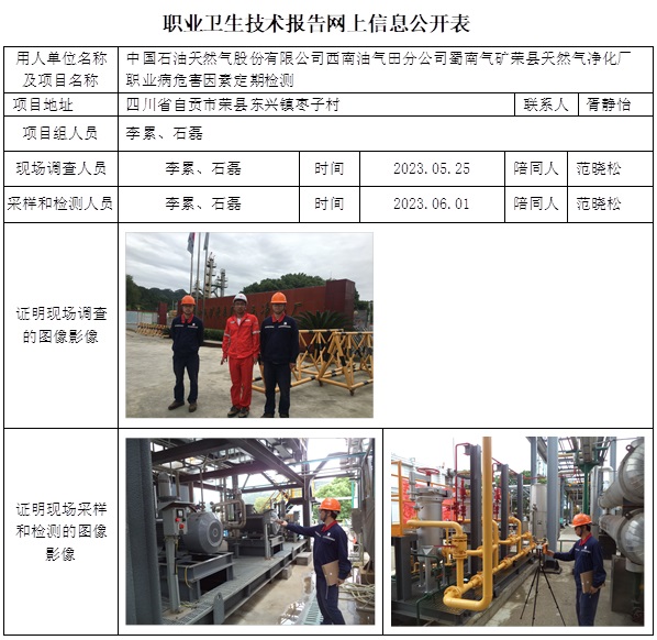 CSZJ（D）2023-095 中國石油天然氣股份有限公司西南油氣田分公司蜀南氣礦 榮縣天然氣凈化廠.jpg