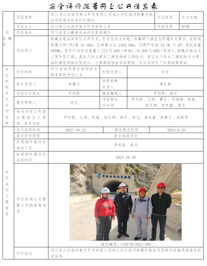 CSAP(K)2023-096 四川涼山水洛河電力開發有限公司涼山州水洛河新藏水電站項目安全驗收評價報告.jpg