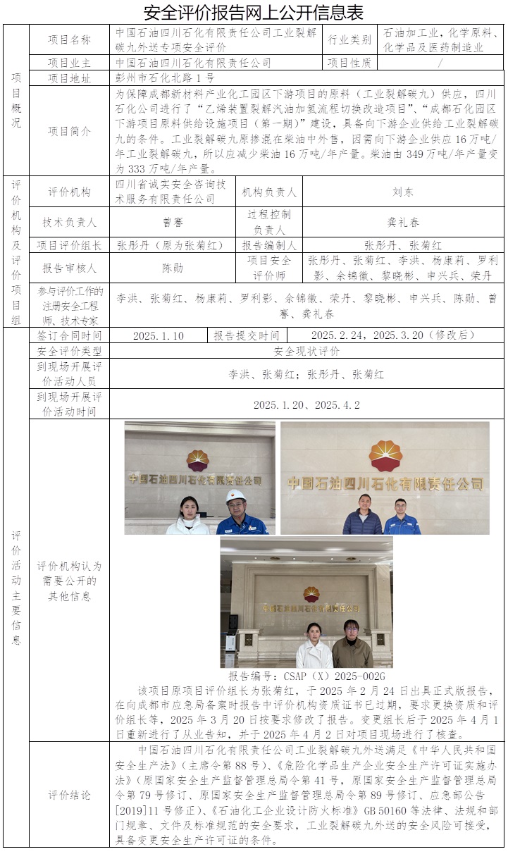 CSAP（X）2025-002G 中國石油四川石化有限責任公司工業裂解碳九外送專項安全評價.jpg
